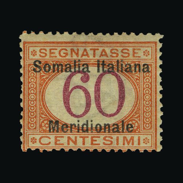 Lot 14232 - Italy - Colonies - Somalia 1906-08 - UPA UPA Auction UPA 98 Lot 14232 - Italy - Colonies - Somalia 1906-08 - UPA UPA Auction UPA 98