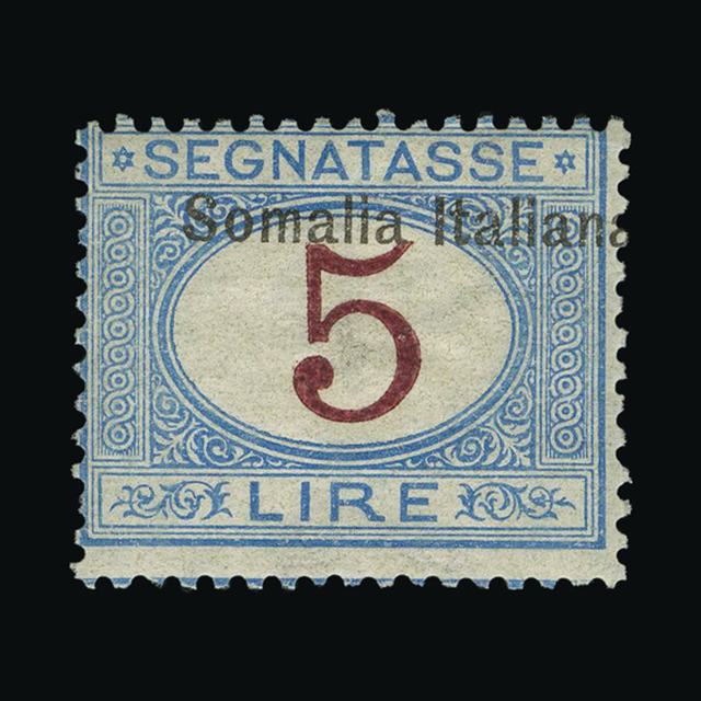 Lot 14236 - Italy - Colonies - Somalia 1909-20 - UPA UPA Auction UPA 98 Lot 14236 - Italy - Colonies - Somalia 1909-20 - UPA UPA Auction UPA 98