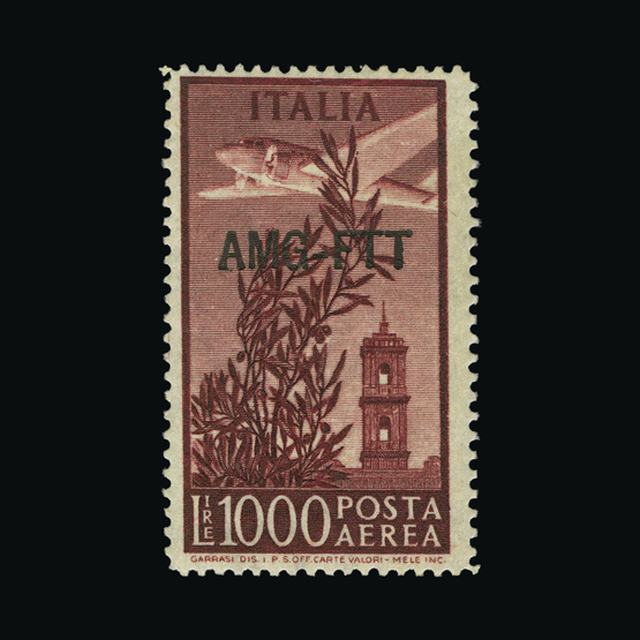 Lot 14274 - Italy - Colonies - Trieste 1952 -  UPA UPA Auction UPA 98