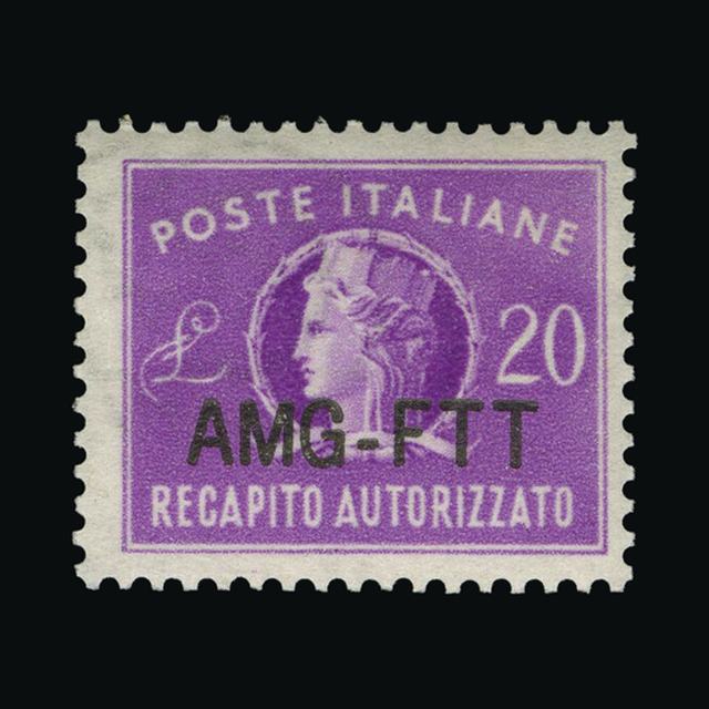 Lot 14285 - Italy - Colonies - Trieste 1954 -  UPA UPA Auction UPA 98