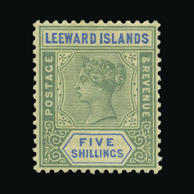 Lot 15184 - leeward islands 1890 -  UPA UPA Auction UPA 98