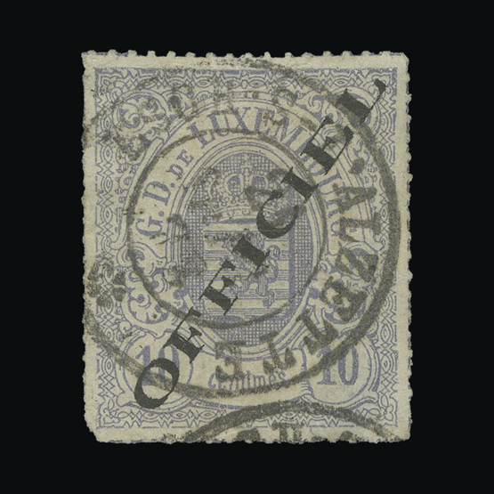Lot 15442 - Luxembourg 1875-80 -  UPA UPA Auction UPA 98