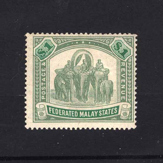 Lot 15509 - Malaya - Federated Malay States 1904-22 -  UPA UPA Auction UPA 98