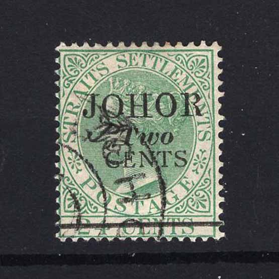 Lot 15539 - malaya - johore 1891 - UPA UPA Auction UPA 98 Lot 15539 - malaya - johore 1891 - UPA UPA Auction UPA 98