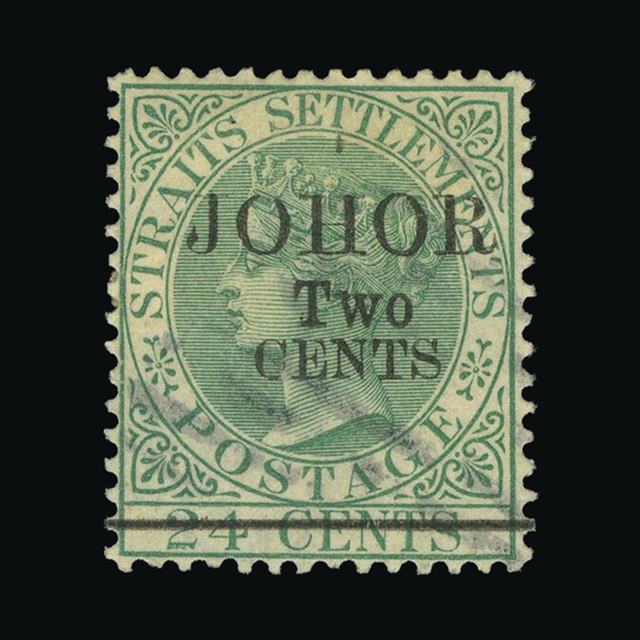 Lot 15540 - malaya - johore 1891 - UPA UPA Auction UPA 98 Lot 15540 - malaya - johore 1891 - UPA UPA Auction UPA 98