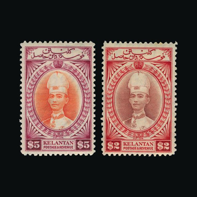 Lot 15634 - malaya - kelantan 1937-40 -  UPA UPA Auction UPA 98