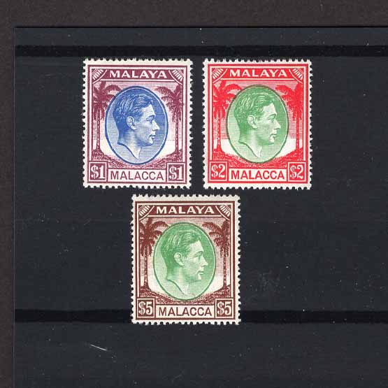 Lot 15675 - Malaya - Malacca 1949-55 - UPA UPA Auction UPA 98 Lot 15675 - Malaya - Malacca 1949-55 - UPA UPA Auction UPA 98