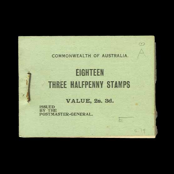 Lot 1579 - australia - booklets 1919 - UPA UPA Auction UPA 98 Lot 1579 - australia - booklets 1919 - UPA UPA Auction UPA 98