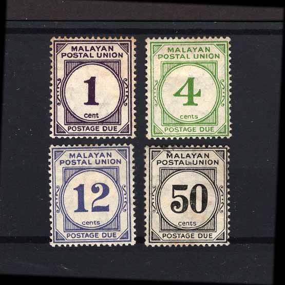 Lot 15844 - Malaya - Postal Union 1936-38 -  UPA UPA Auction UPA 98
