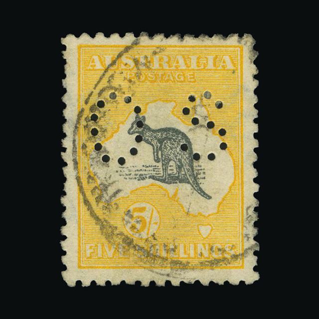 Lot 1588 - australia - officials 1915 -  UPA UPA Auction UPA 98