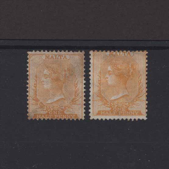 Lot 16009 - Malta 1863-81 -  UPA UPA Auction UPA 98