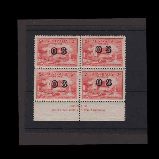 Lot 1603 - australia - officials 1932 -  UPA UPA Auction UPA 98