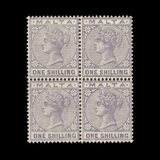 Lot 16030 - Malta 1885-90 -  UPA UPA Auction UPA 98