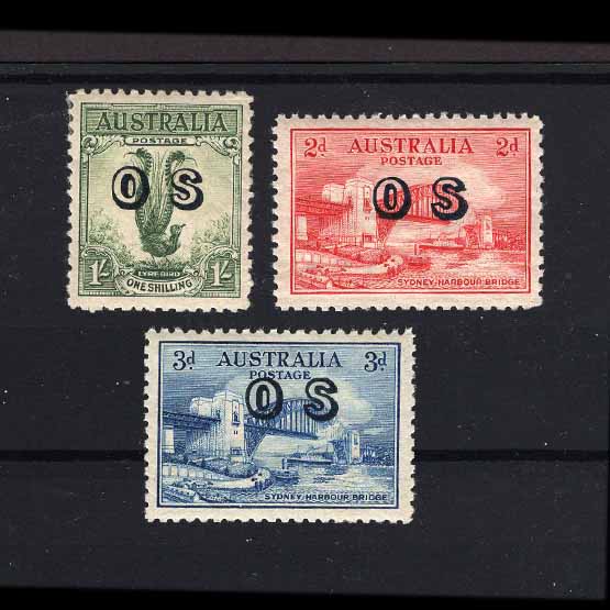 Lot 1604 - australia - officials 1932 -  UPA UPA Auction UPA 98