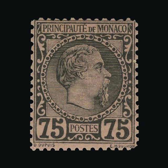 Lot 16517 - Monaco 1885 -  UPA UPA Auction UPA 98