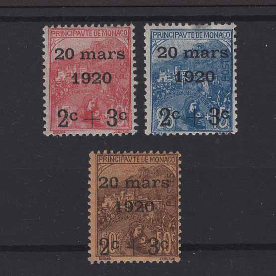 Lot 16546 - Monaco 1920 -  UPA UPA Auction UPA 98