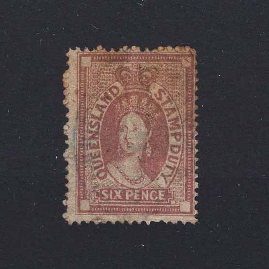 Lot 1663 - Australia - States - Queensland 1871-72 - UPA UPA Auction UPA 98 Lot 1663 - Australia - States - Queensland 1871-72 - UPA UPA Auction UPA 98