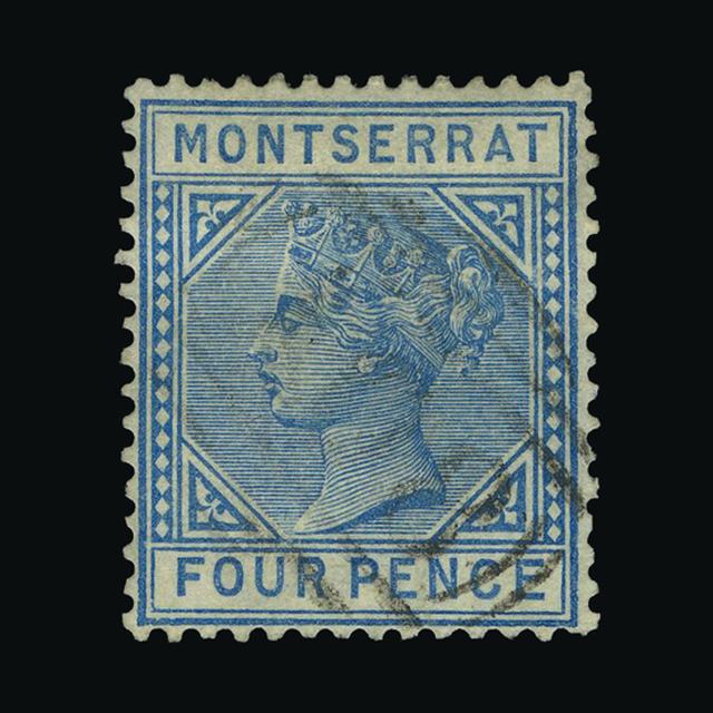 Lot 16700 - montserrat 1884-85 -  UPA UPA Auction UPA 98