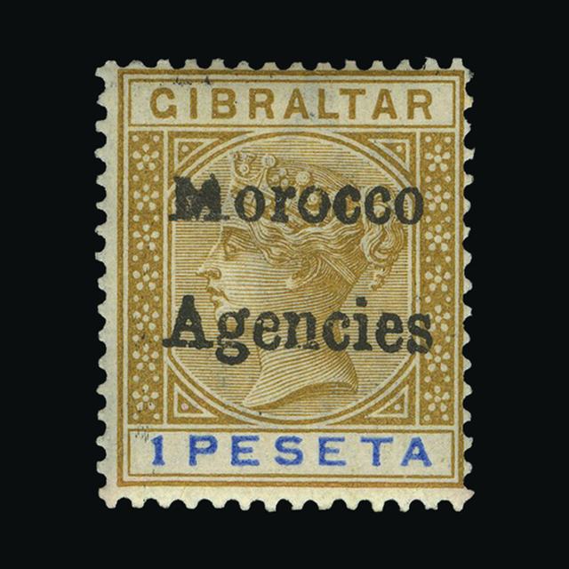 Lot 16854 - Morocco Agencies - Gibraltar Period 1898 -  UPA UPA Auction UPA 98