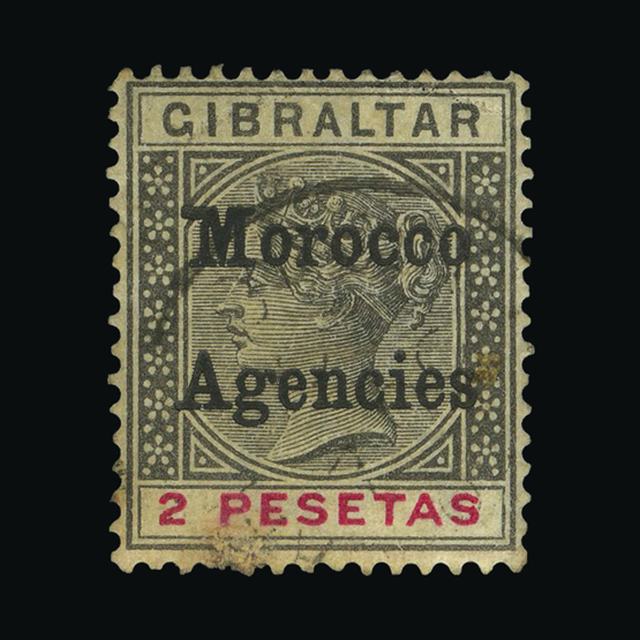 Lot 16859 - Morocco Agencies - Gibraltar Period 1899 -  UPA UPA Auction UPA 98