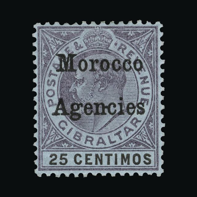 Lot 16867 - Morocco Agencies - Gibraltar Period 1903-05 -  UPA UPA Auction UPA 98