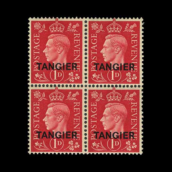 Lot 16917 - morocco agencies - tangier 1937 -  UPA UPA Auction UPA 98