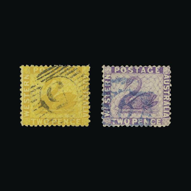 Lot 1694 - Australia - States - Western Australia 1879 -  UPA UPA Auction UPA 98