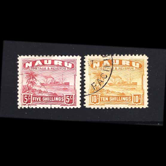 Lot 17018 - nauru 1937-48 - UPA UPA Auction UPA 98 Lot 17018 - nauru 1937-48 - UPA UPA Auction UPA 98