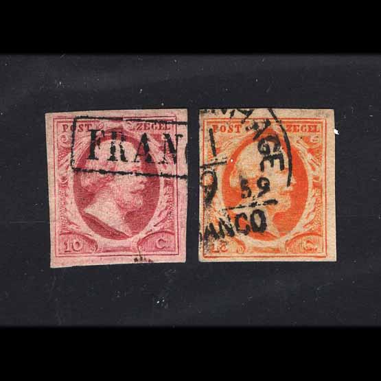 Lot 17049 - Netherlands 1852-63 - UPA UPA Auction UPA 98 Lot 17049 - Netherlands 1852-63 - UPA UPA Auction UPA 98