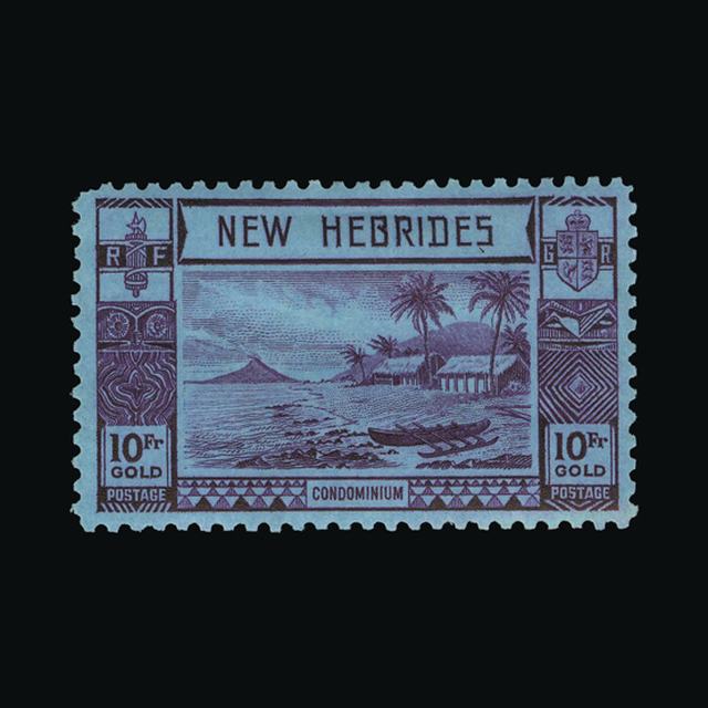 Lot 17192 - new hebrides 1938 - UPA UPA Auction UPA 98 Lot 17192 - new hebrides 1938 - UPA UPA Auction UPA 98