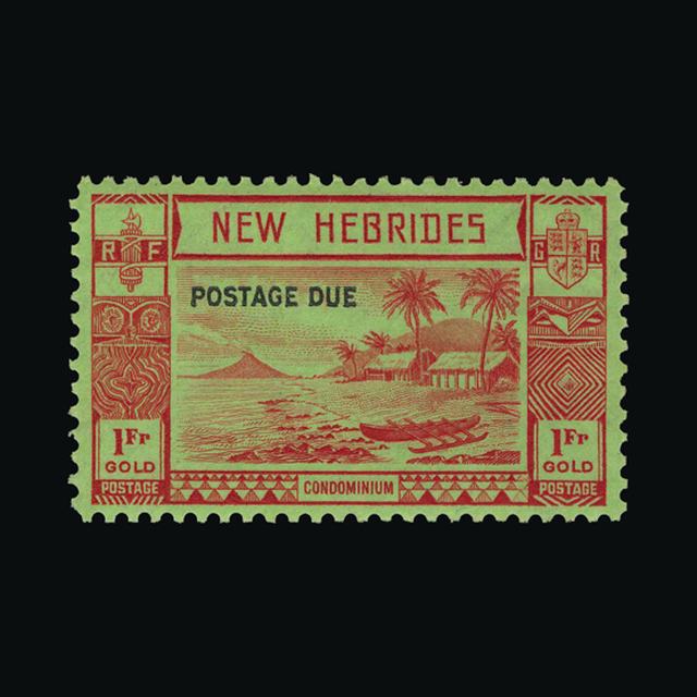 Lot 17198 - new hebrides 1938 - UPA UPA Auction UPA 98 Lot 17198 - new hebrides 1938 - UPA UPA Auction UPA 98