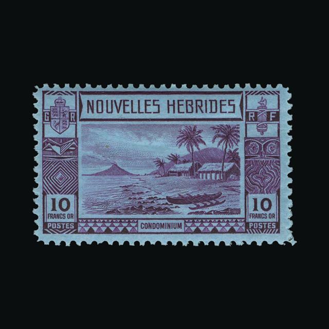 Lot 17211 - new hebrides - french 1938 -  UPA UPA Auction UPA 98
