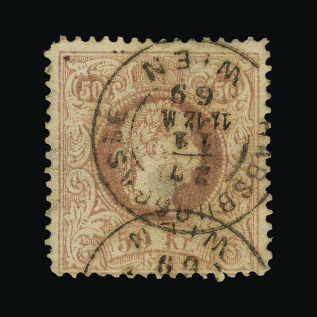 Lot 1727 - Austria 1874-80 - UPA UPA Auction UPA 98 Lot 1727 - Austria 1874-80 - UPA UPA Auction UPA 98