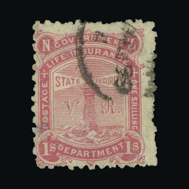 Lot 17653 - New Zealand - Life Insurance 1891 - UPA UPA Auction UPA 98 Lot 17653 - New Zealand - Life Insurance 1891 - UPA UPA Auction UPA 98