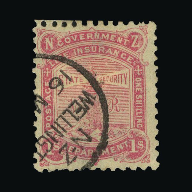 Lot 17656 - New Zealand - Life Insurance 1891-98 - UPA UPA Auction UPA 98 Lot 17656 - New Zealand - Life Insurance 1891-98 - UPA UPA Auction UPA 98