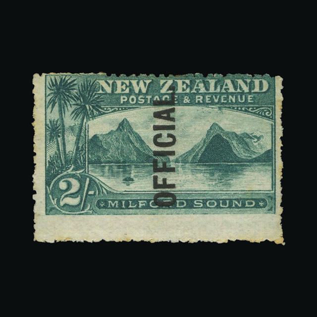 Lot 17675 - New Zealand - Officials 1907-11 -  UPA UPA Auction UPA 98