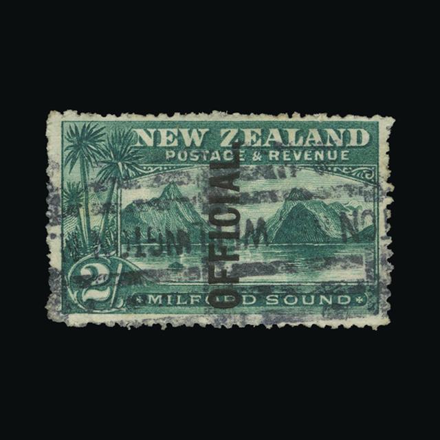 Lot 17678 - New Zealand - Officials 1907-11 -  UPA UPA Auction UPA 98