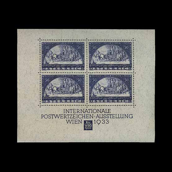 Lot 1768 - Austria 1933 -  UPA UPA Auction UPA 98
