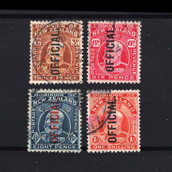 Lot 17688 - New Zealand - Officials 1910-16 -  UPA UPA Auction UPA 98