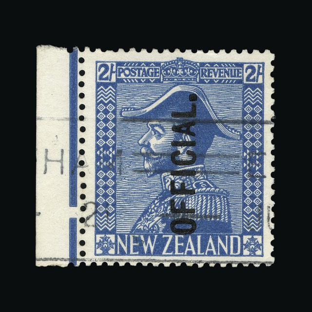 Lot 17694 - New Zealand - Officials 1927 - UPA UPA Auction UPA 98 Lot 17694 - New Zealand - Officials 1927 - UPA UPA Auction UPA 98