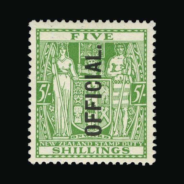 Lot 17700 - New Zealand - Officials 1933 - UPA UPA Auction UPA 98 Lot 17700 - New Zealand - Officials 1933 - UPA UPA Auction UPA 98