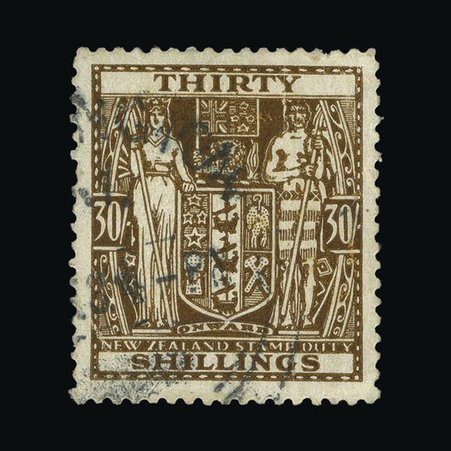 Lot 17767 - New Zealand - Postal Fiscals 1931-40 -  UPA UPA Auction UPA 98