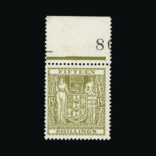 Lot 17802 - New Zealand - Postal Fiscals 1940-58 - UPA UPA Auction UPA 98 Lot 17802 - New Zealand - Postal Fiscals 1940-58 - UPA UPA Auction UPA 98
