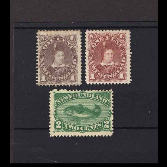Lot 17894 - Newfoundland 1880-82 - UPA UPA Auction UPA 98 Lot 17894 - Newfoundland 1880-82 - UPA UPA Auction UPA 98