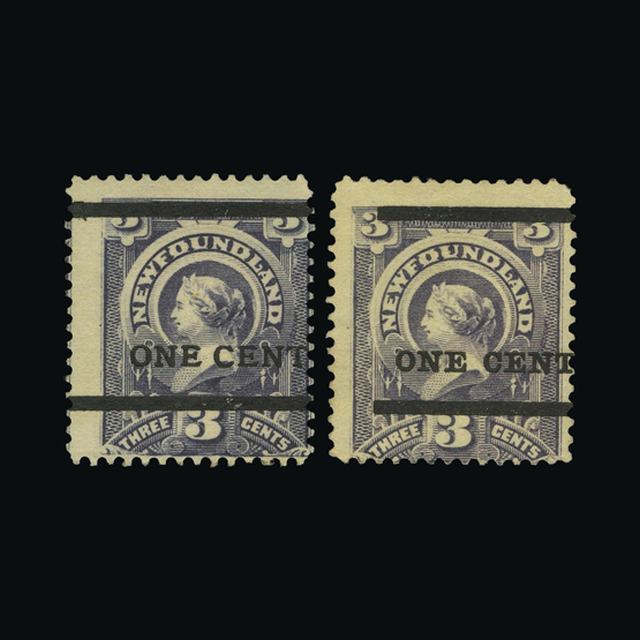 Lot 17908 - Newfoundland 1897 - UPA UPA Auction UPA 98 Lot 17908 - Newfoundland 1897 - UPA UPA Auction UPA 98