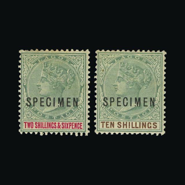 Lot 18089 - Nigeria - Lagos 1887-1902 -  UPA UPA Auction UPA 98
