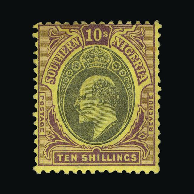 Lot 18124 - nigeria - southern nigeria 1903 -  UPA UPA Auction UPA 98