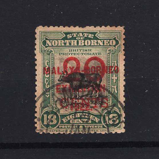 Lot 18337 - north borneo 1922 -  UPA UPA Auction UPA 98