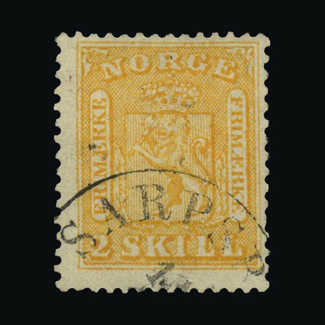 Lot 18428 - Norway 1863-64 - UPA UPA Auction UPA 98 Lot 18428 - Norway 1863-64 - UPA UPA Auction UPA 98