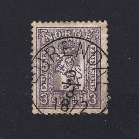 Lot 18433 - Norway 1867-68 - UPA UPA Auction UPA 98 Lot 18433 - Norway 1867-68 - UPA UPA Auction UPA 98